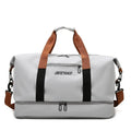 Spacious Fitness Travel Bag | Wet-Dry Separation | Versatile Hand & Shoulder Bag for Women