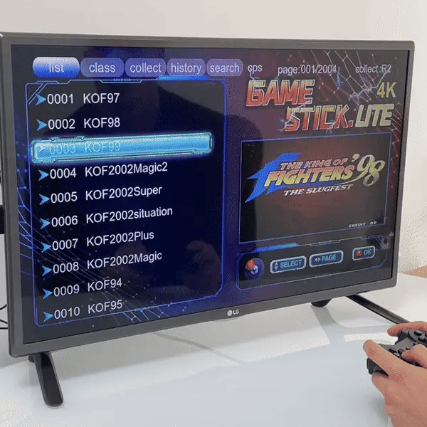64GB Retro Gaming Console with 2 Controllers - Over 20,000 Classic Games