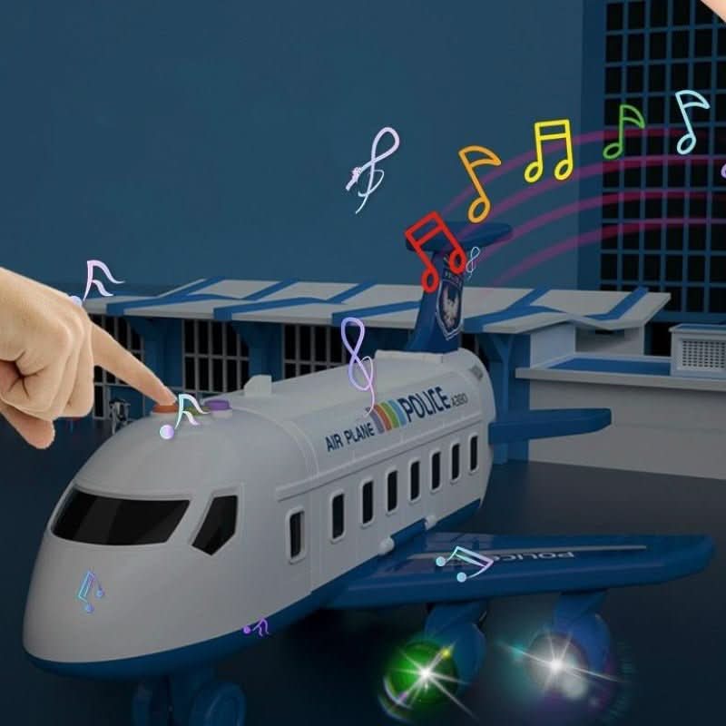 Exploration Playset with Airplane and Vehicles for Imaginative Kids