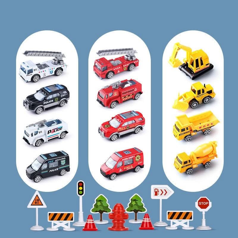 Exploration Playset with Airplane and Vehicles for Imaginative Kids