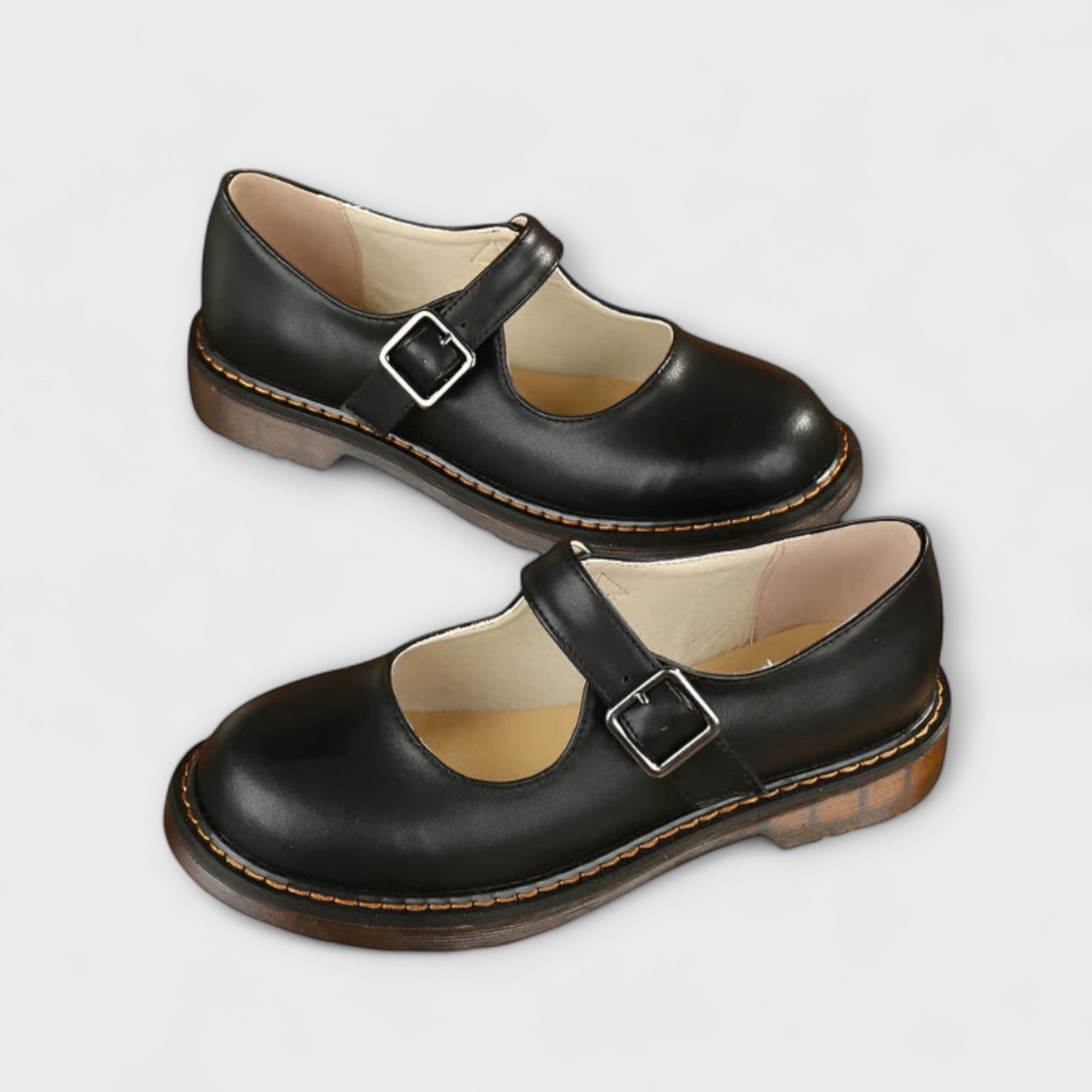 Women’s Retro Mary Jane Shoes | Round Toe