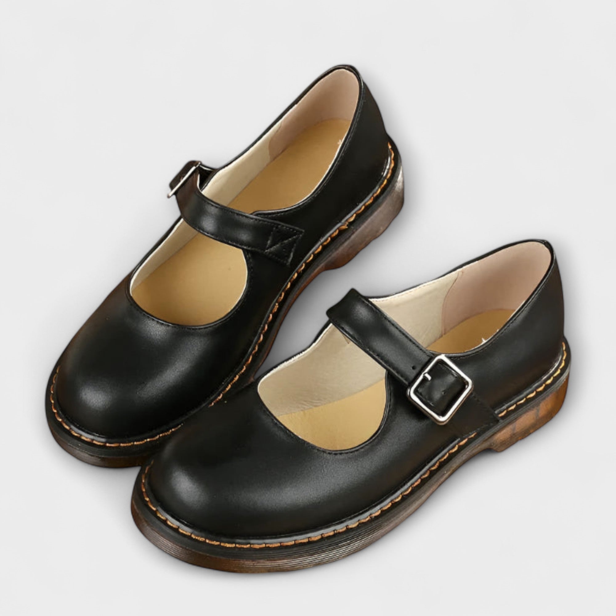 Women’s Retro Mary Jane Shoes | Round Toe