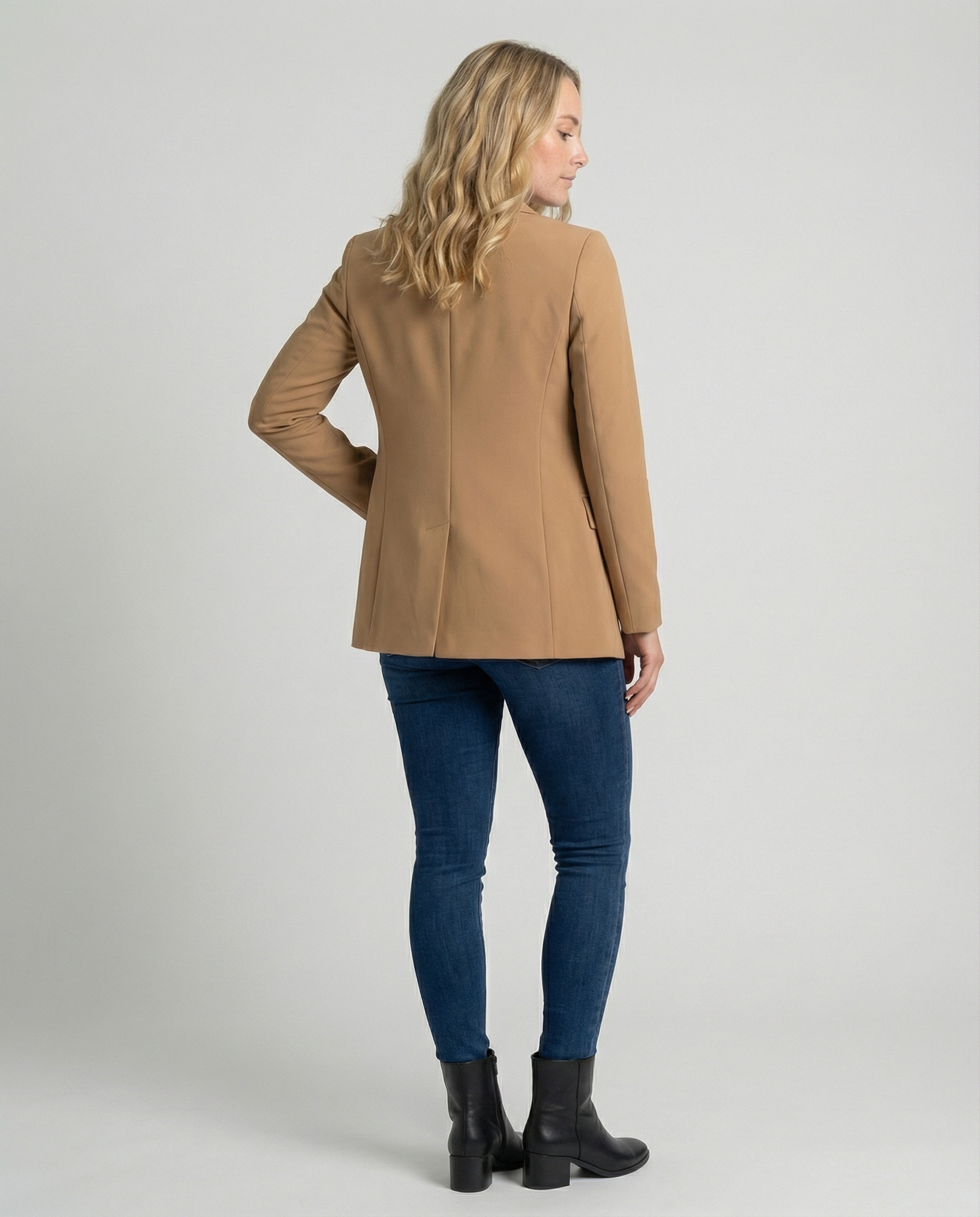 Women's Office Blazer Jacket | Notched Collar