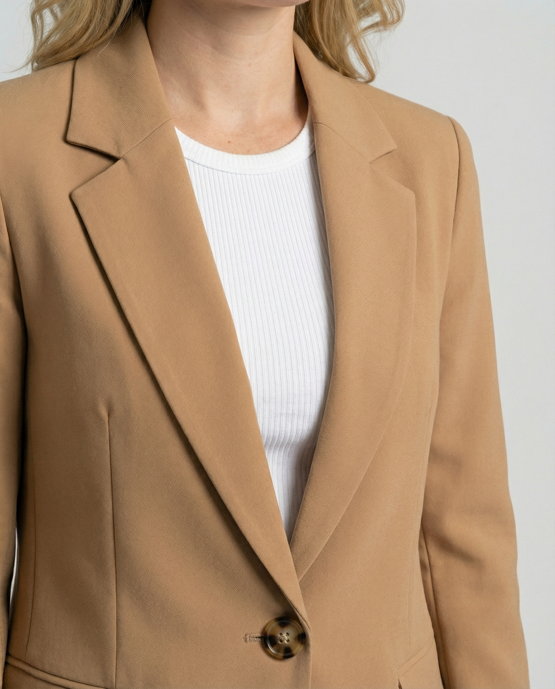 Women's Office Blazer Jacket | Notched Collar