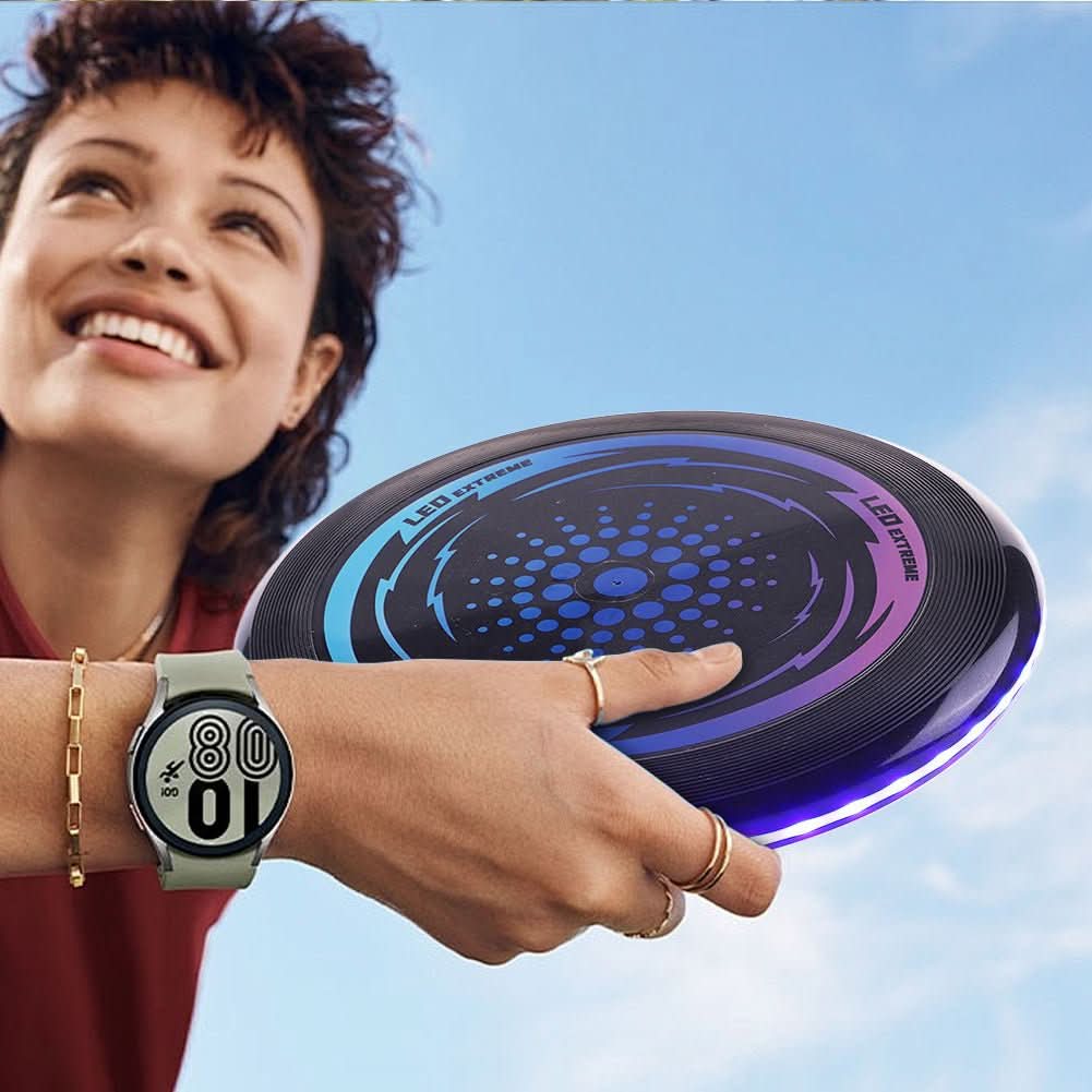 Illuminated Frisbee for Nighttime Games and Outdoor Enjoyment