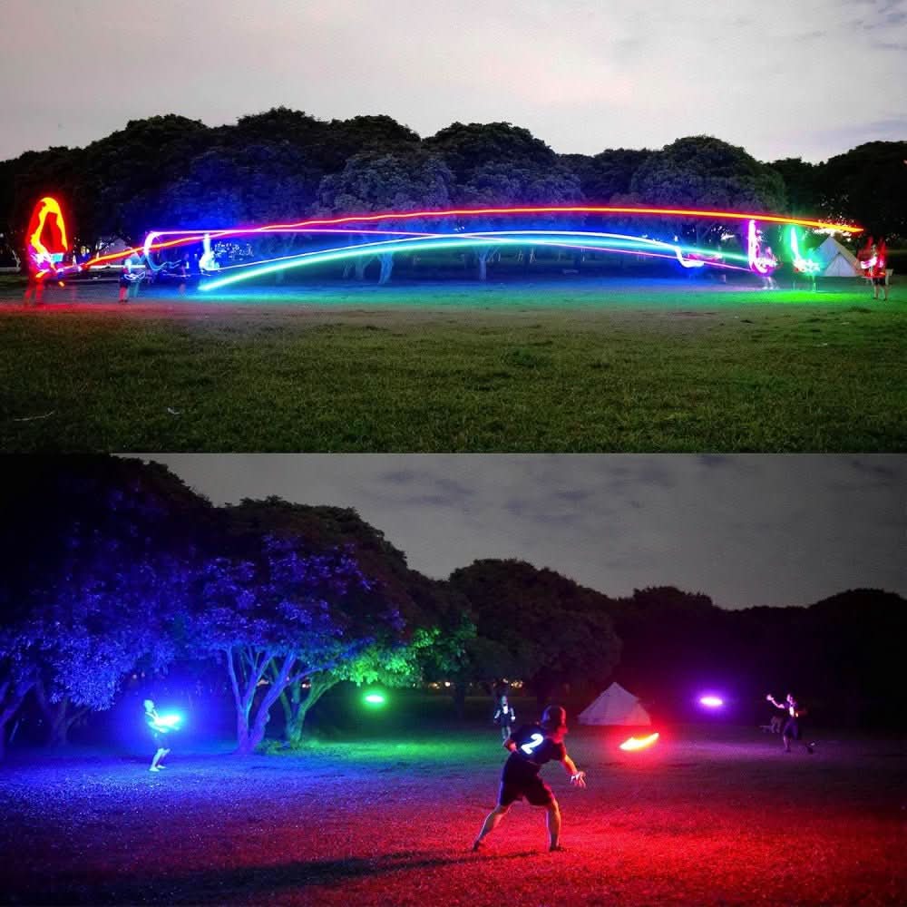 Illuminated Frisbee for Nighttime Games and Outdoor Enjoyment