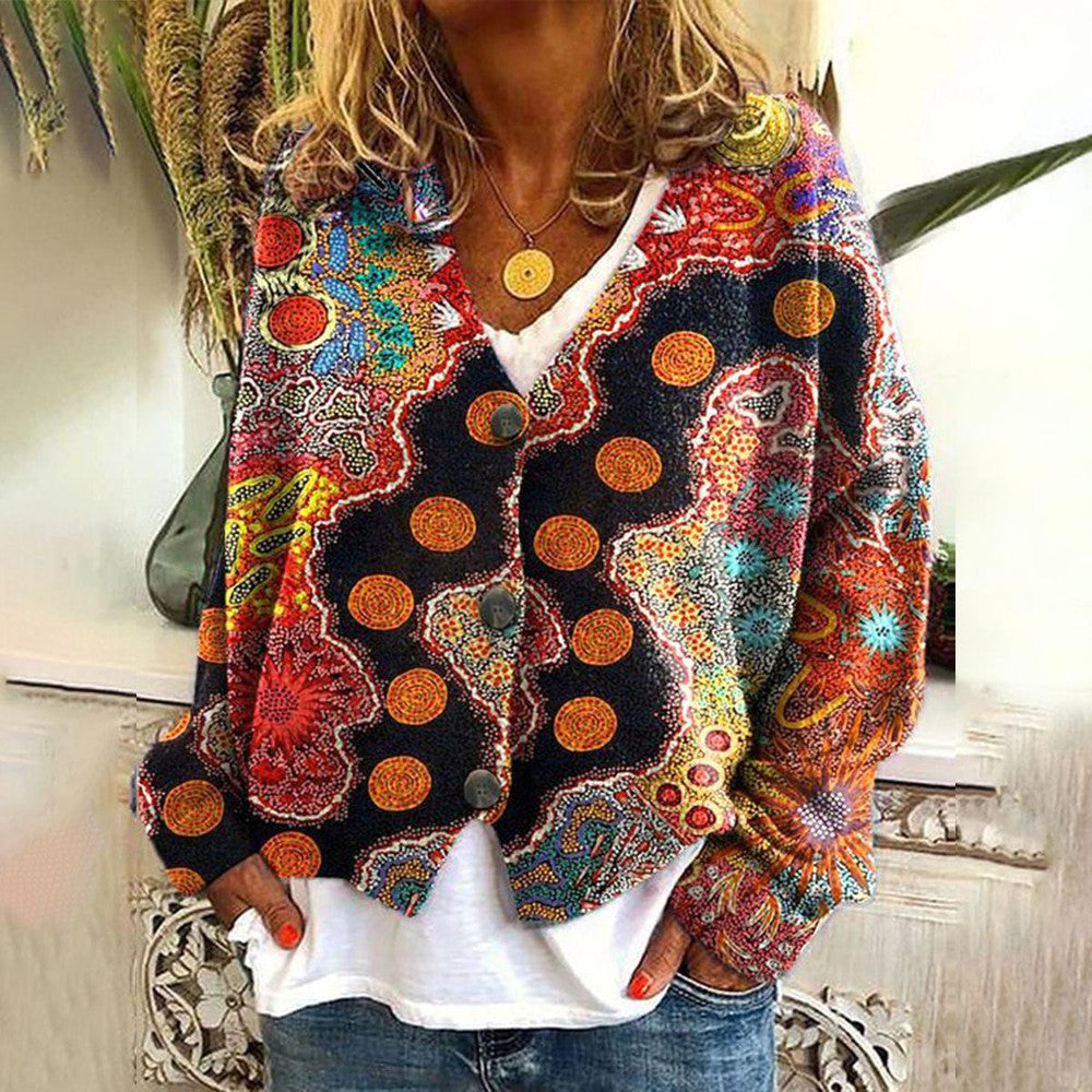 Women's Knit Cardigan | Colorful