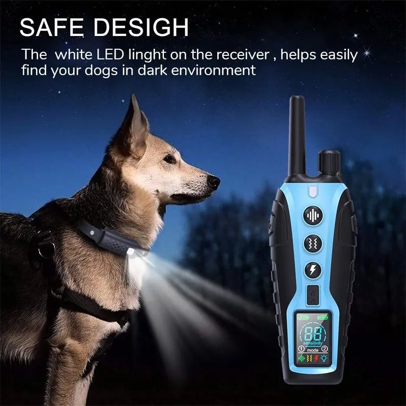 Long Range Waterproof Electric Shock Collar with 2000m Control and 99 Adjustable Levels