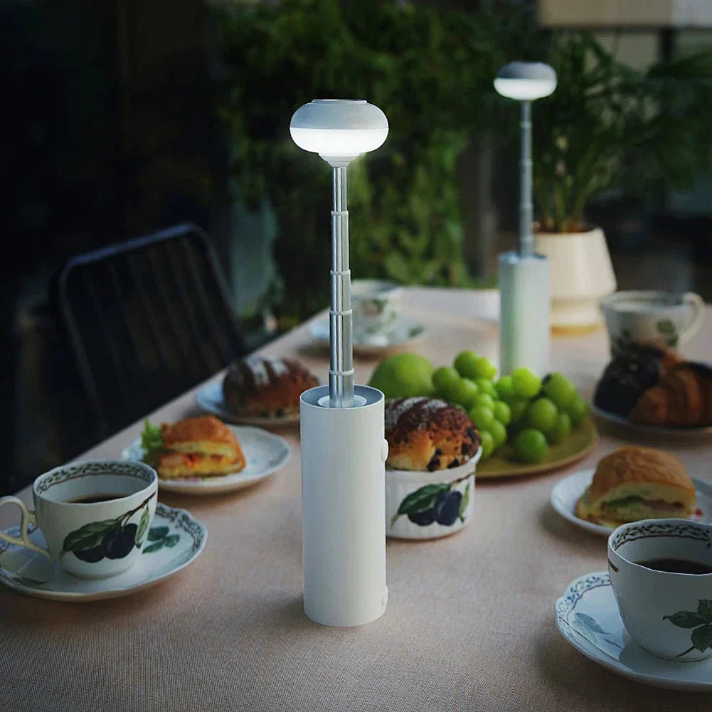 Magnetic Base Camping Telescope Light with Adjustable Flexibility