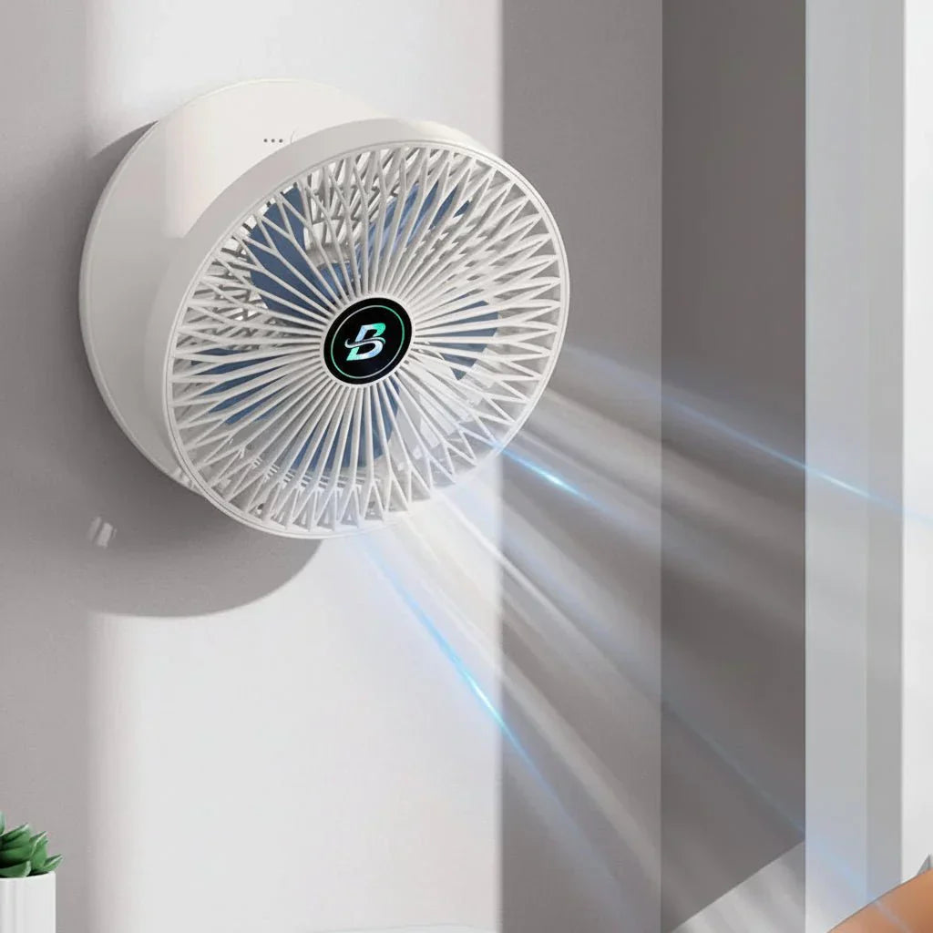 Compact Foldable USB Fan with 3 Adjustable Speed Settings