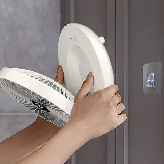 Compact Foldable USB Fan with 3 Adjustable Speed Settings