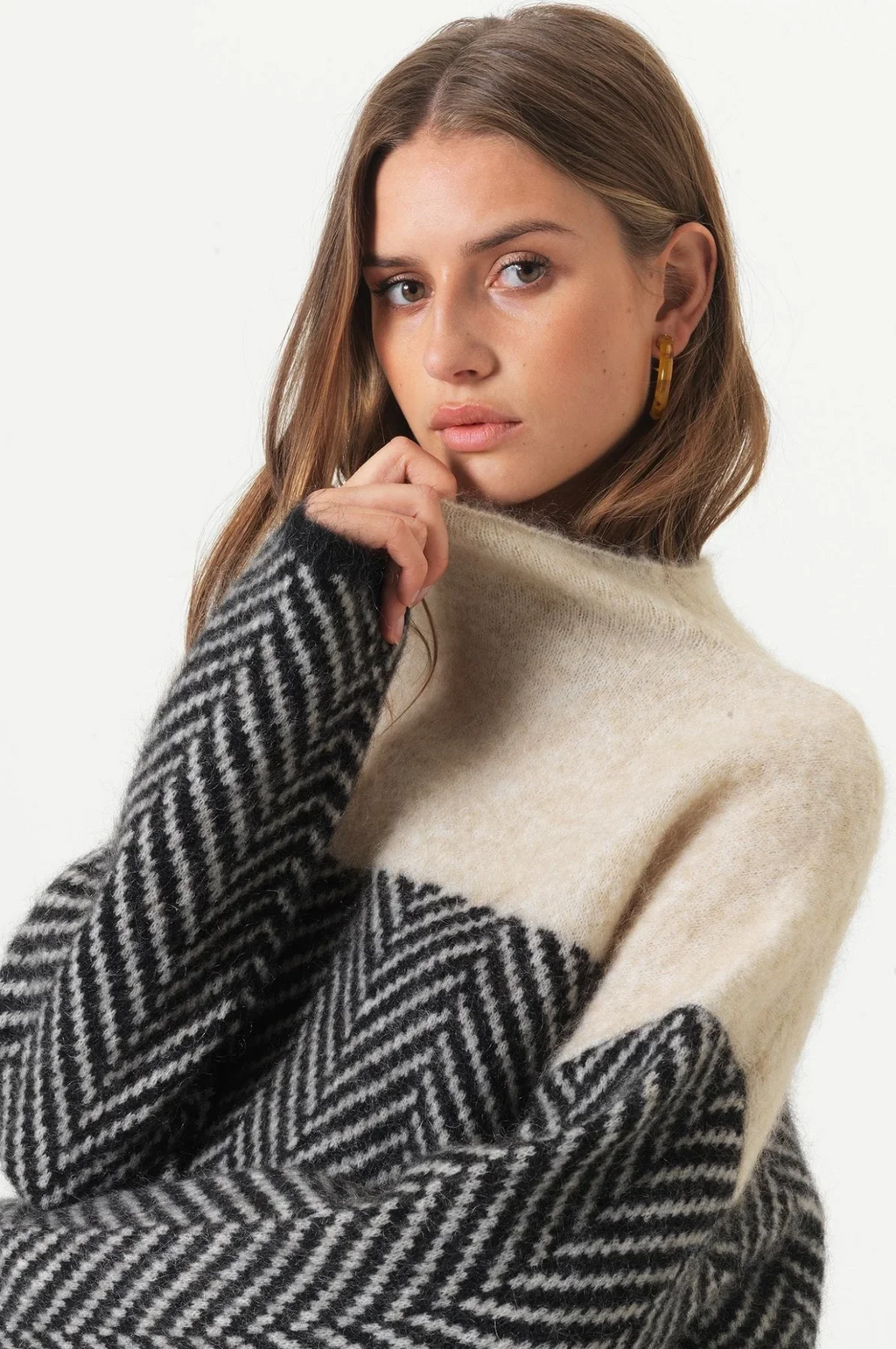 Women's Oversized Turtleneck Sweater | Warm