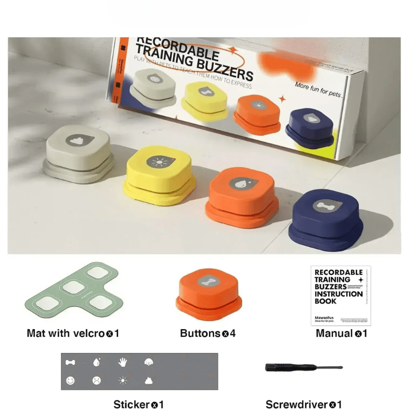 Engaging Speech Buttons for Fun Dog Communication