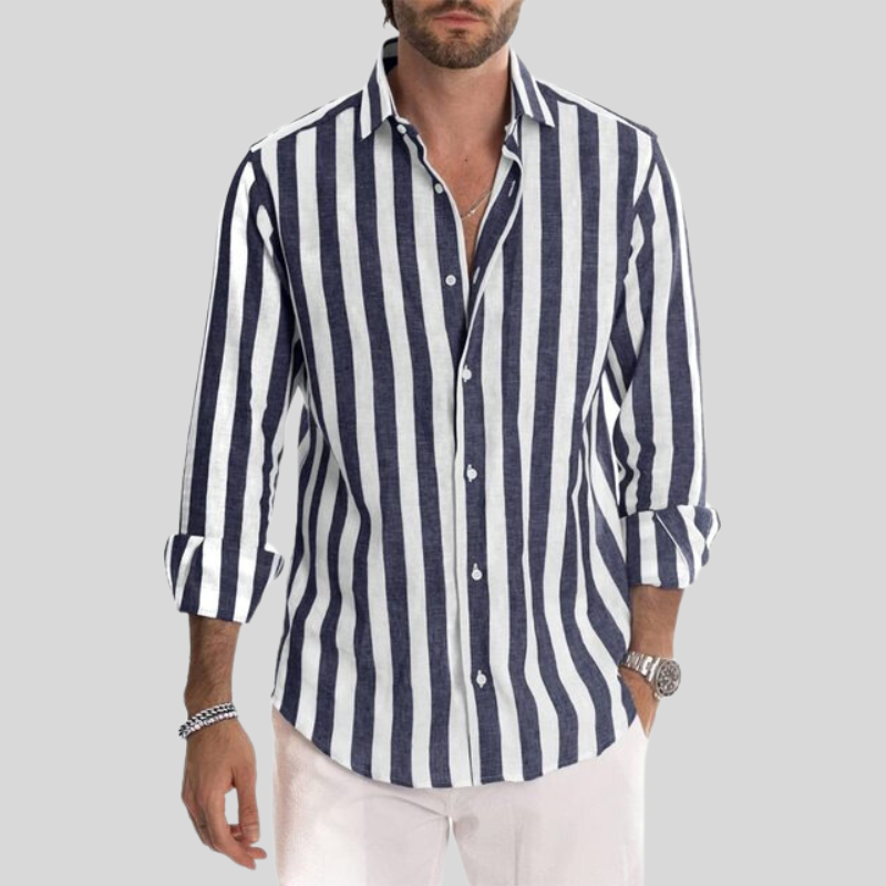 Men's Striped Shirt | Long Sleeve