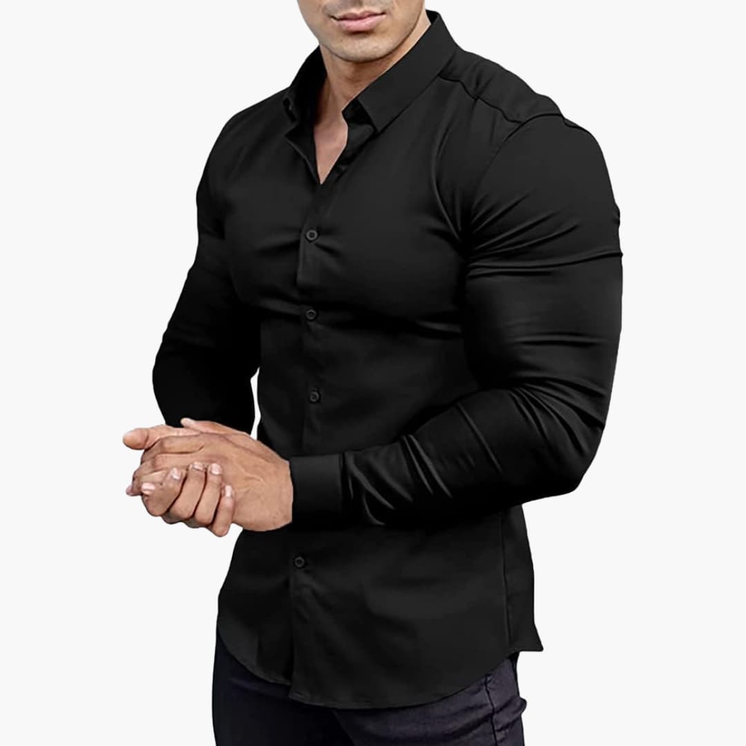 Men's Classic Long Sleeve Shirt | Slim Fit