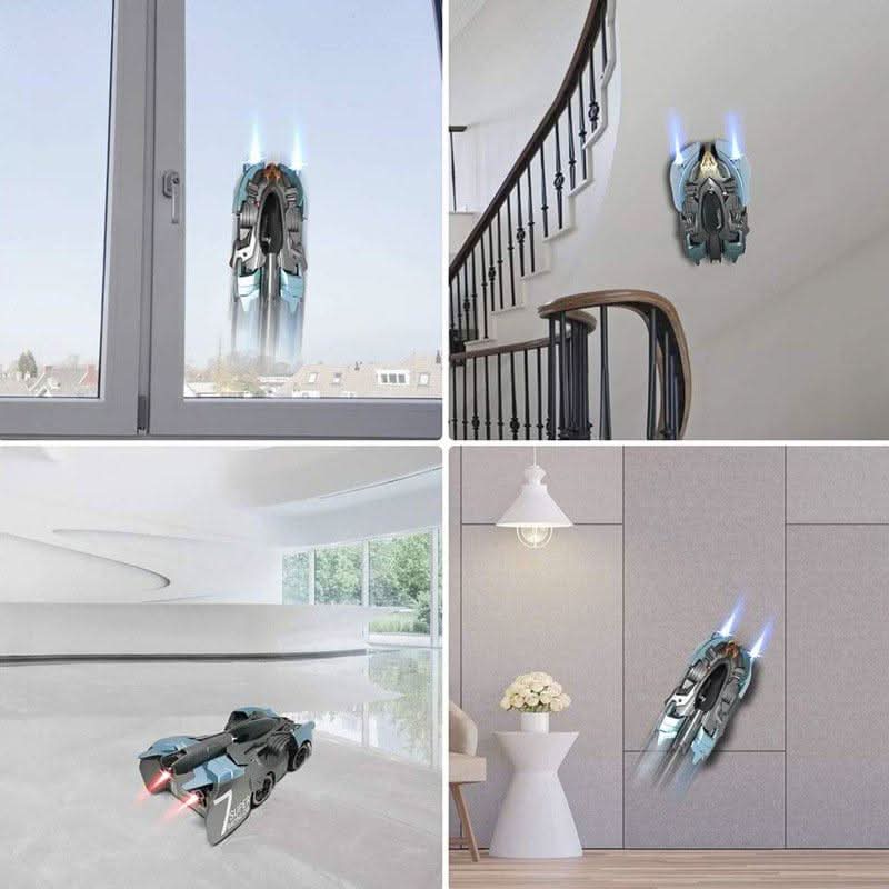 Stunt Car with Remote Control for Wall and Ceiling Driving