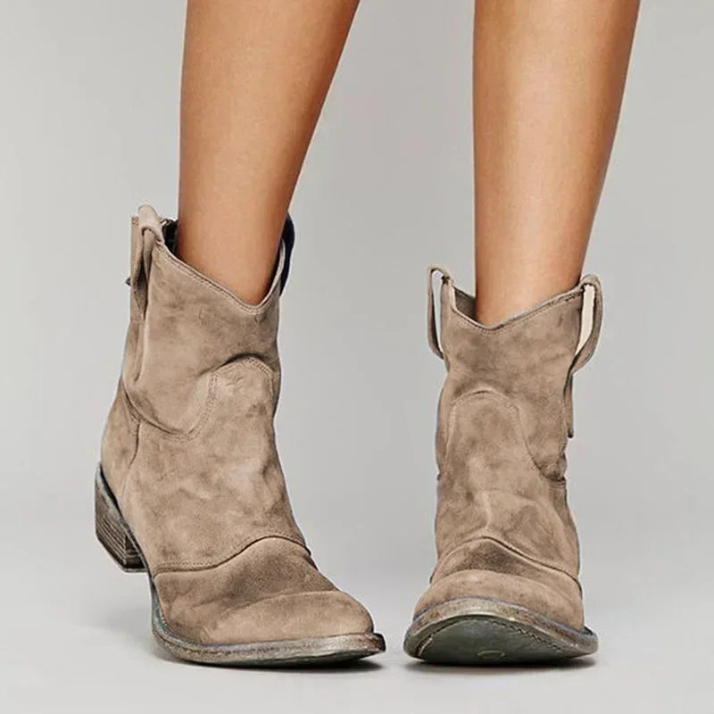 Women's Cowboy Ankle Boots | Comfortable