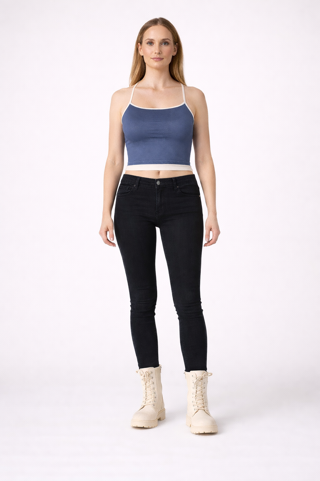 Layered Camisole Mock Two Pieces