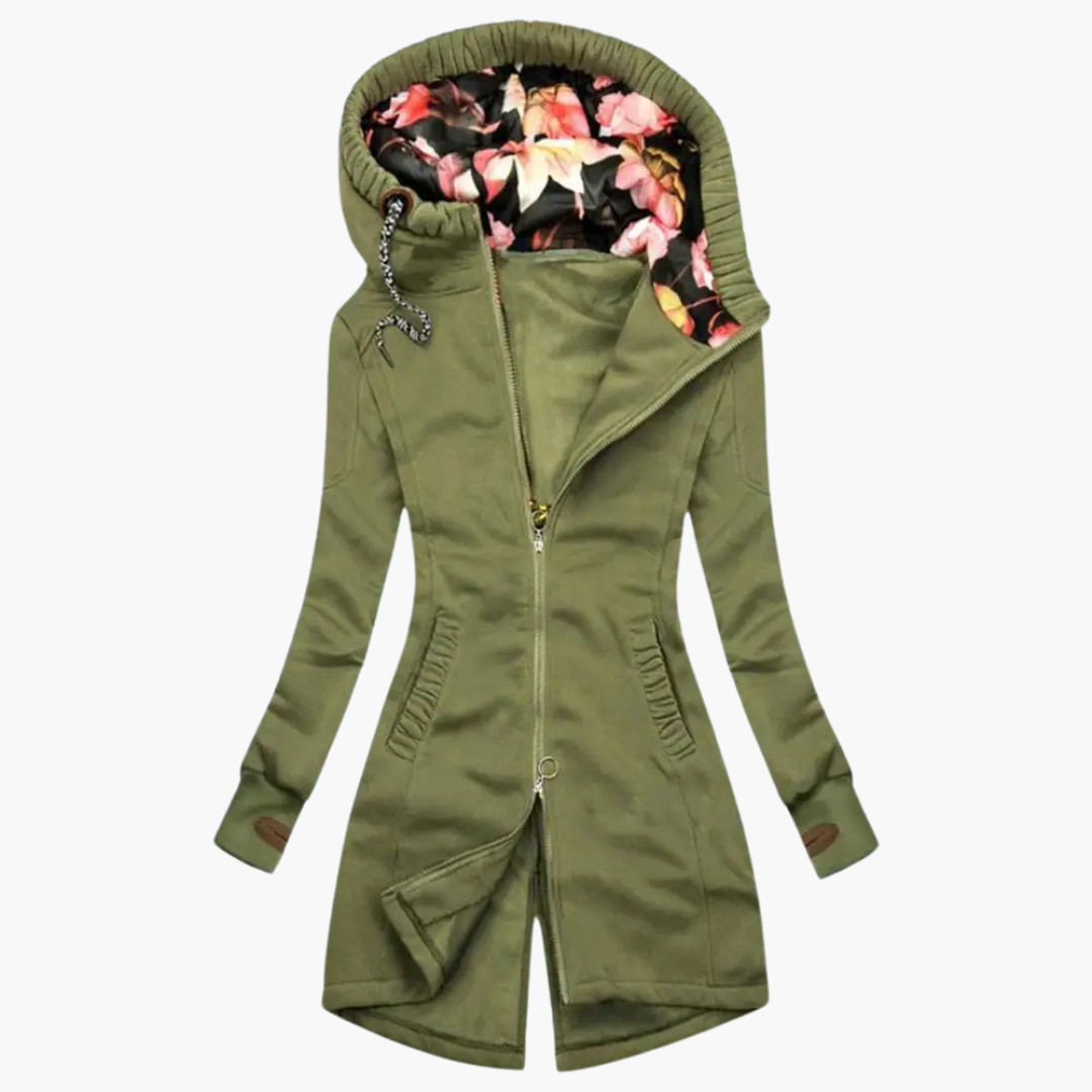 Women's Long Winter Jacket | Breathable