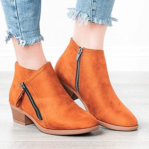 Women's Comfortable Ankle Boots | Zipper