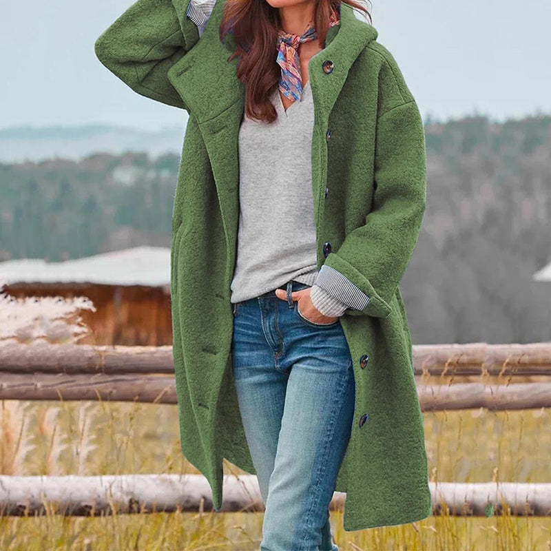 Women's Cord Coat | Long