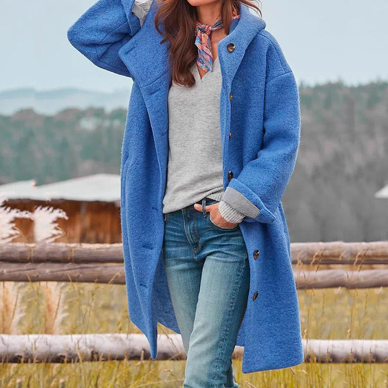 Women's Cord Coat | Long