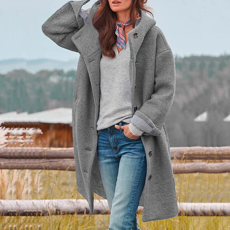 Women's Cord Coat | Long