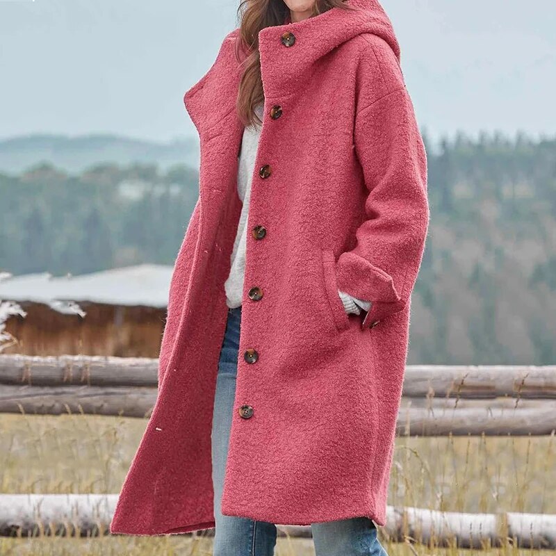 Women's Cord Coat | Long