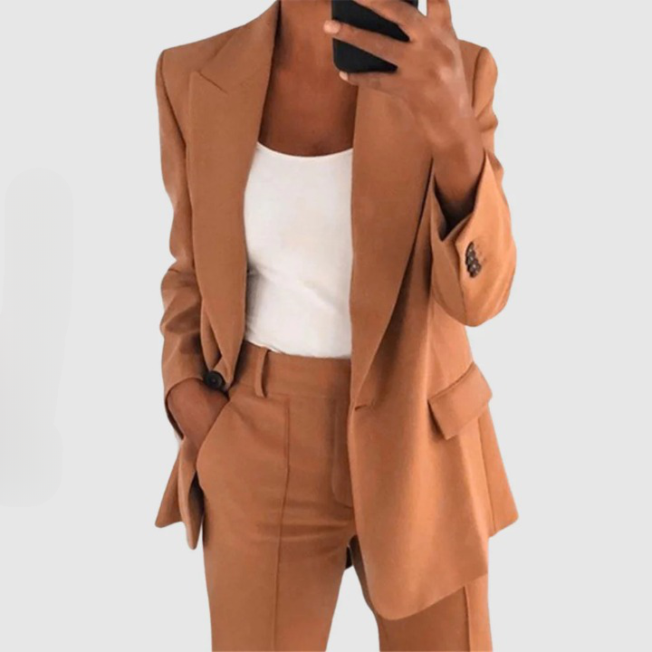 Women's 2-Piece Formal Pantsuit | Blazer and Pants