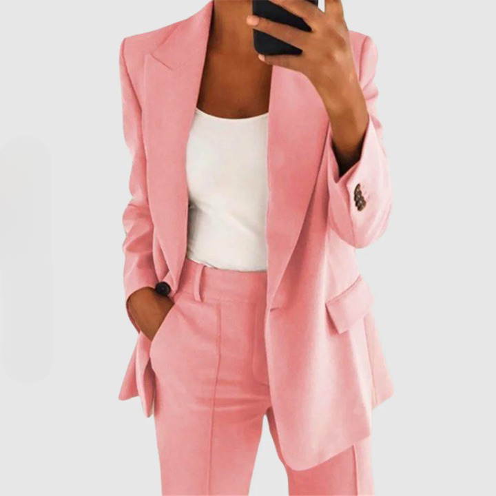 Women's 2-Piece Formal Pantsuit | Blazer and Pants