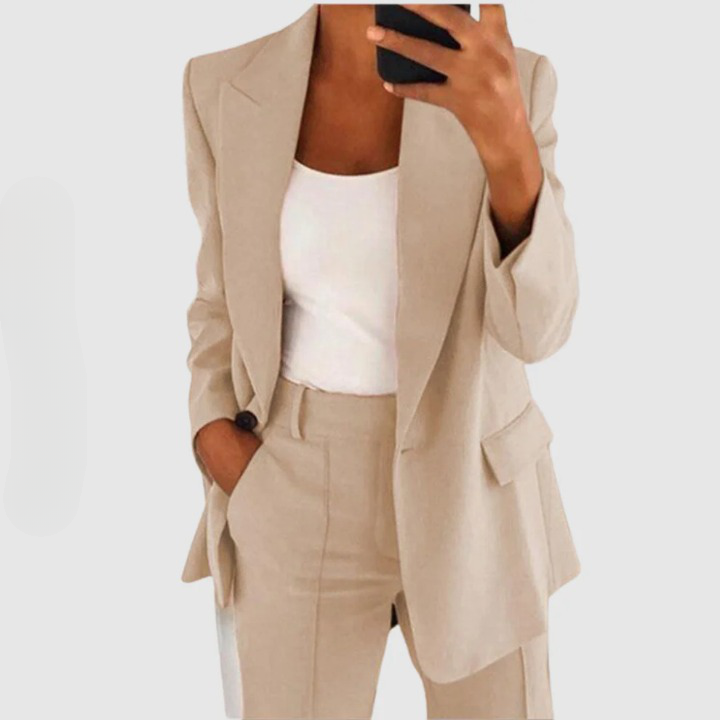 Women's 2-Piece Formal Pantsuit | Blazer and Pants
