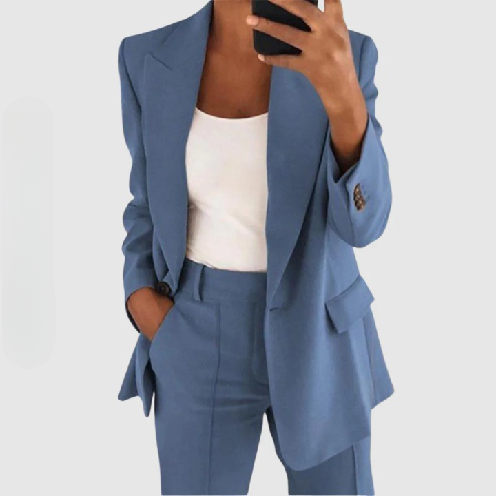 Women's 2-Piece Formal Pantsuit | Blazer and Pants