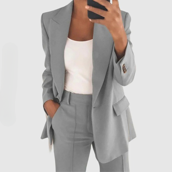 Women's 2-Piece Formal Pantsuit | Blazer and Pants