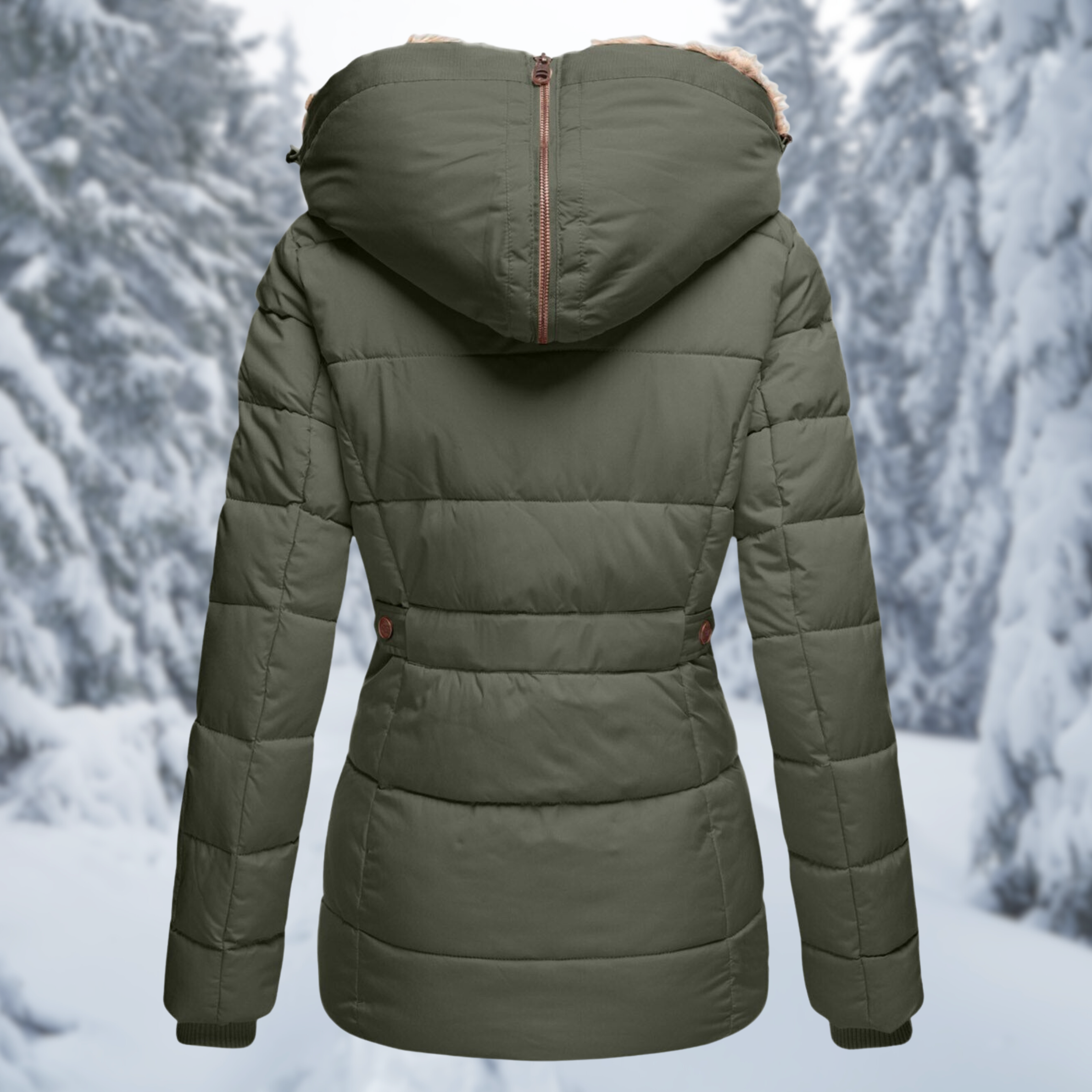 Ladies Elegant Winter Jacket | Warm