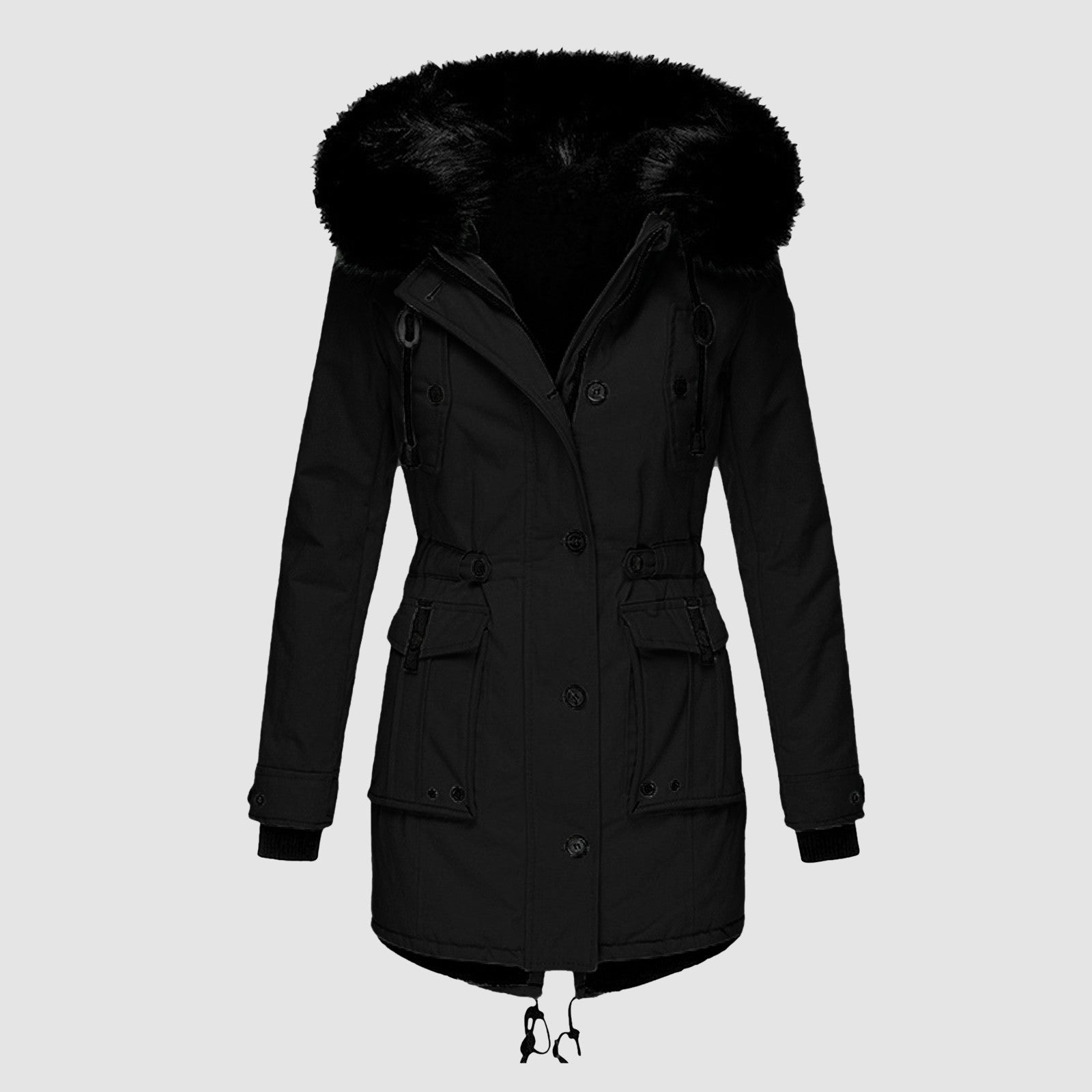 Women's Long Winter Jacket | Warm
