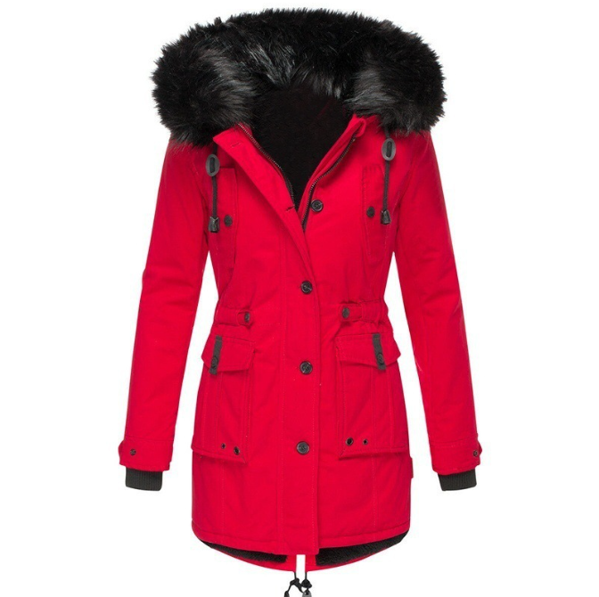 Women's Long Winter Jacket | Warm