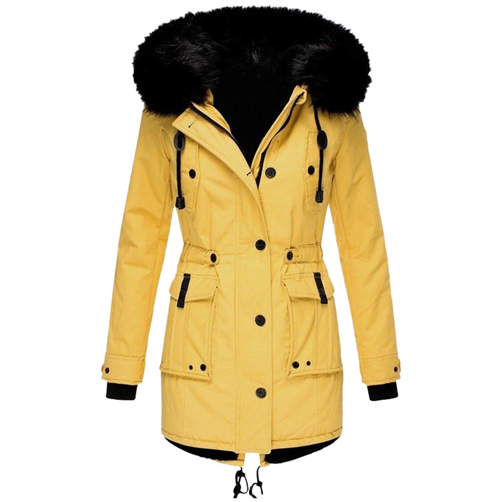 Women's Long Winter Jacket | Warm
