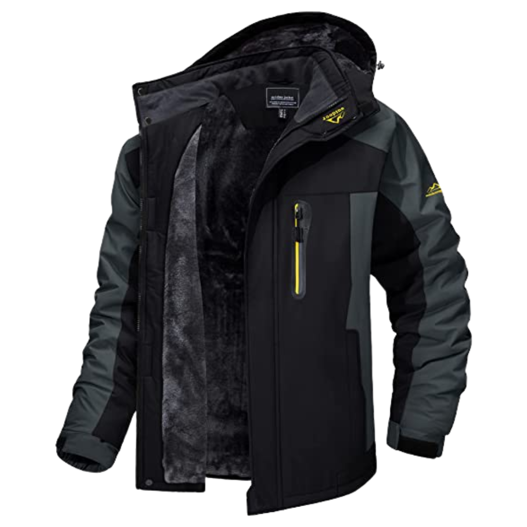Men's Fleece Winter Jacket | Warm