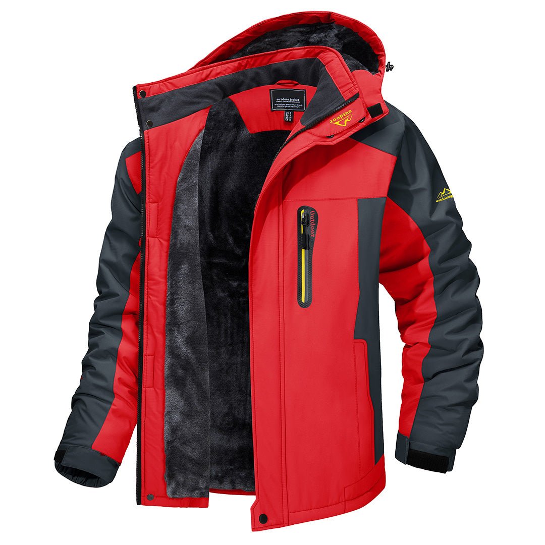 Men's Fleece Winter Jacket | Warm