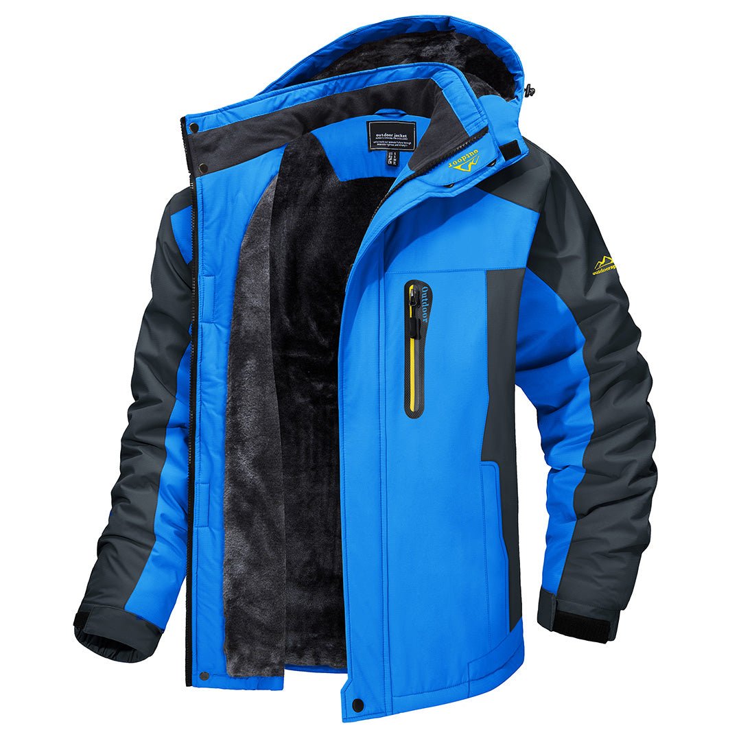 Men's Fleece Winter Jacket | Warm