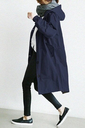 Women's Fashionable Trench Coat | Long