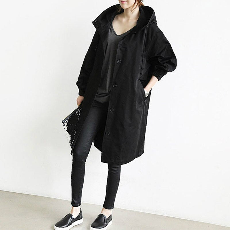 Women's Fashionable Trench Coat | Long