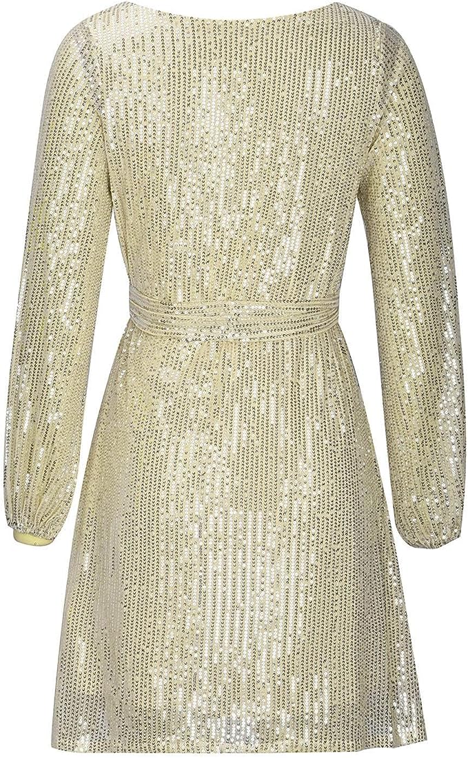 Women's Mini Festive Dress | Long Sleeve