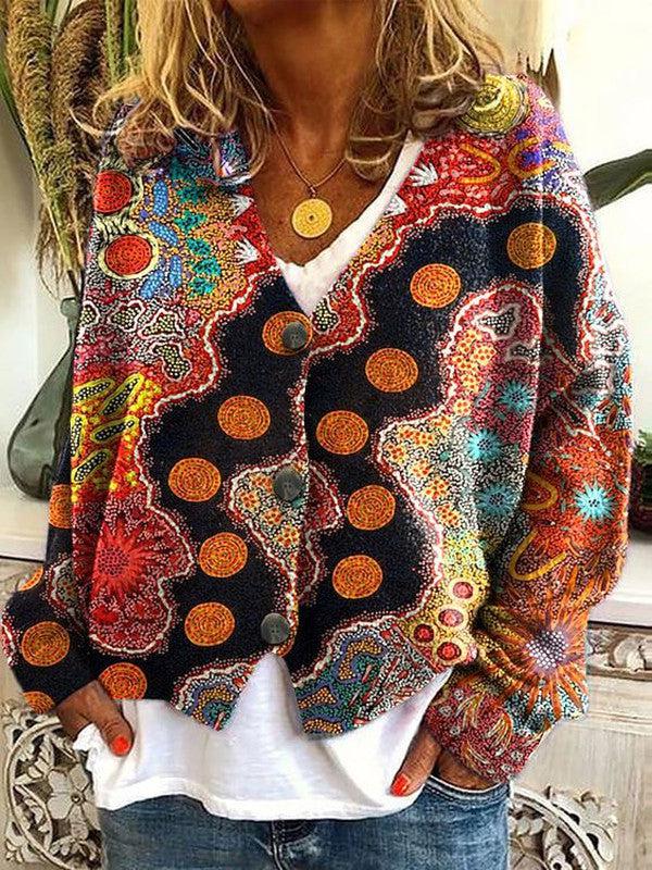 Women's Knit Cardigan | Colorful