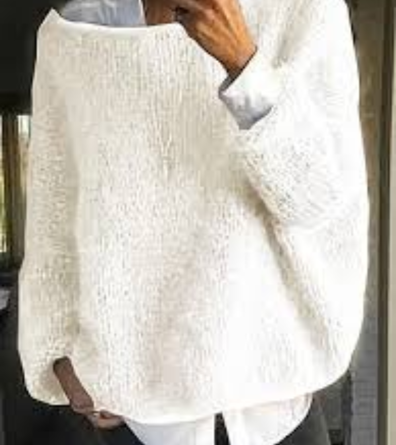 Women's Oversized Knit Sweater | Long