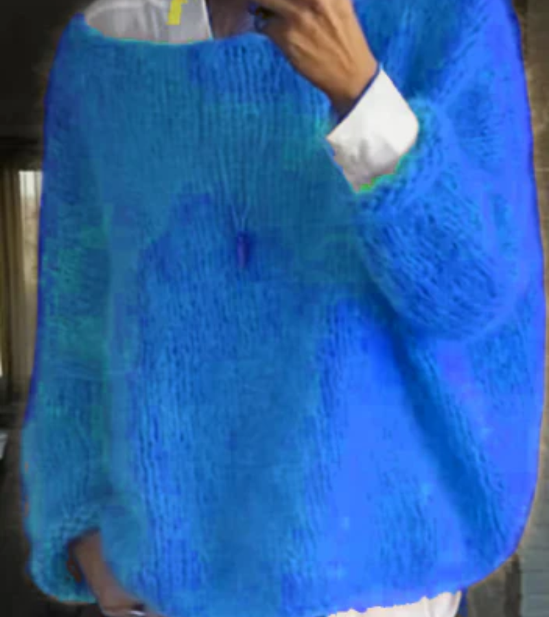 Women's Oversized Knit Sweater | Long