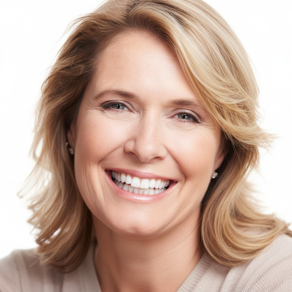 White Dental Lens Prosthesis