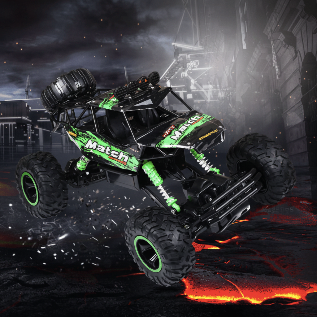 Off-Road Remote Control Monster Truck for Thrilling Power and Adventure