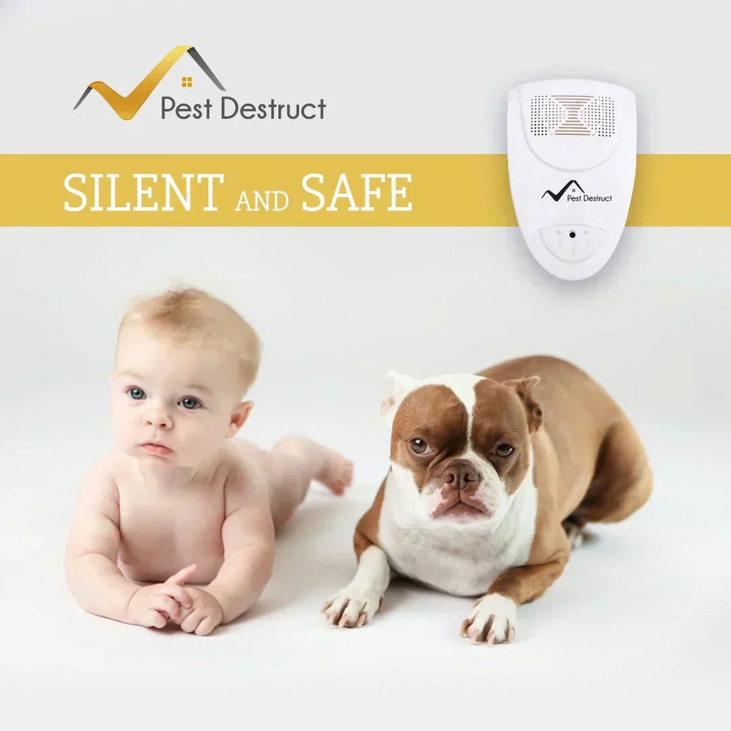 Ultrasonic Bed Bug Repellent - Eradicate Bed Bugs in 48 Hours