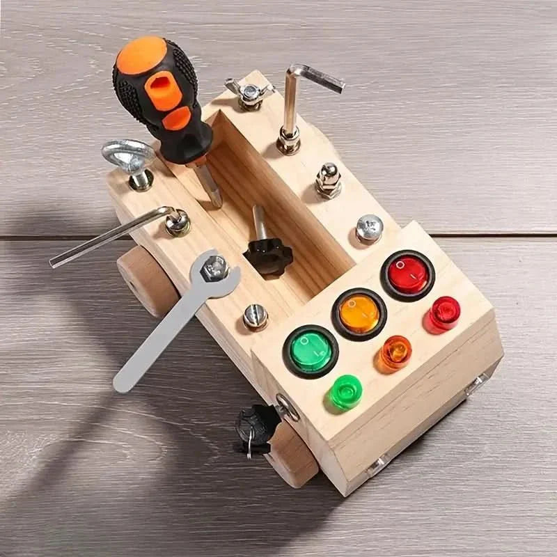 Engaging Activity Board for Developing Fine Motor Skills